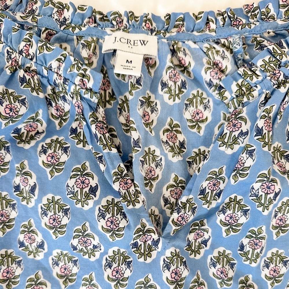 Jcrew Floral Top